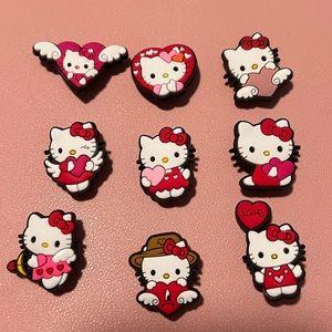 Hello Kitty Valentine’s Day Crocs charms